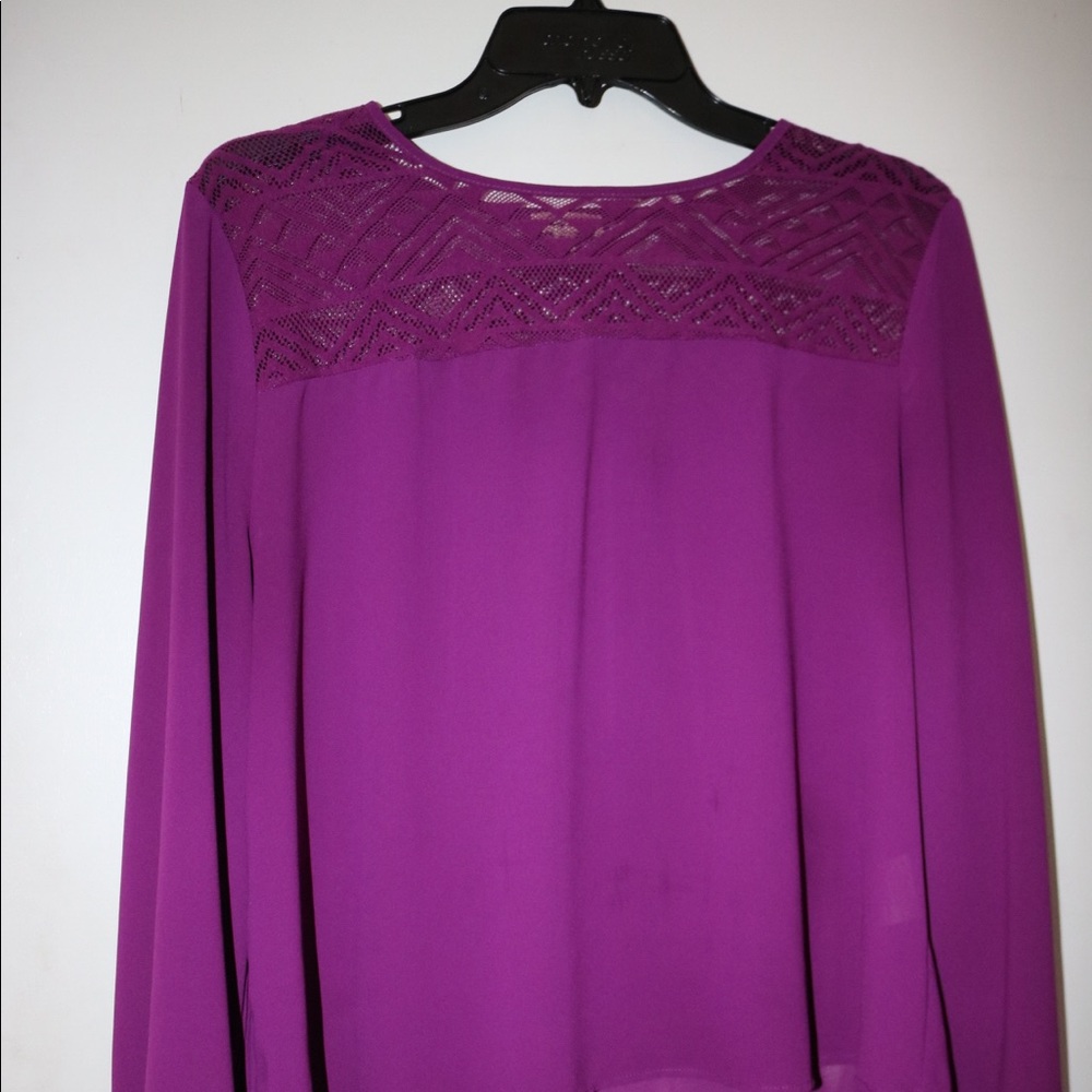 Beautiful purple blouse